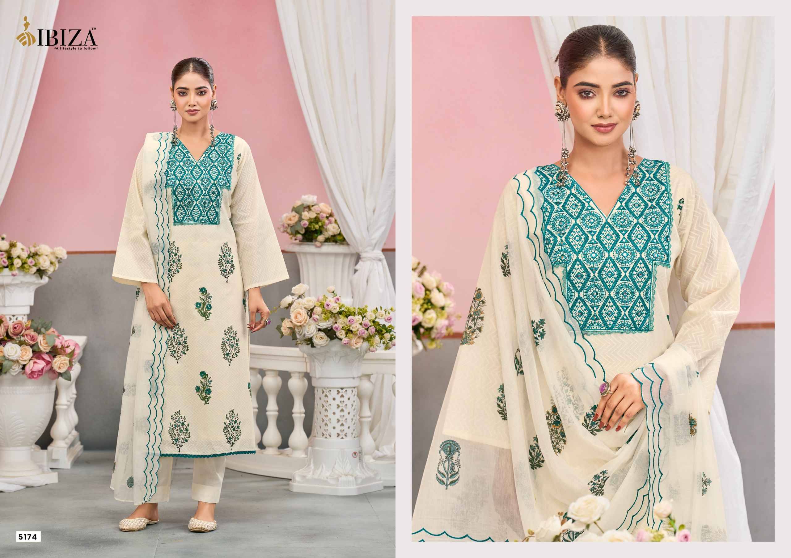 ENROOT By IBIZA 5171 Series Designer Festive Suits Beautiful Fancy Stylish Colorful Party Wear & Occasional Wear Digital print Dresses At Wholesale Price